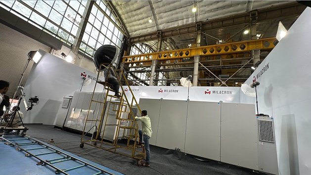 Industrial video production for Milacron Hydron by Ahmedabad's top video production company